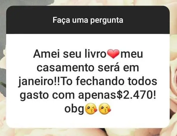 Print de depoimento